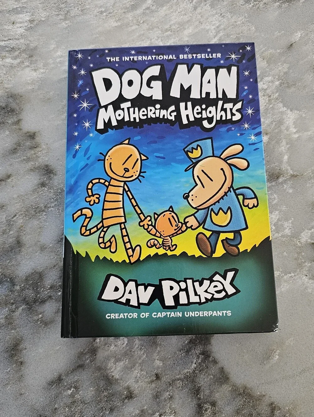 Dog Man Mothering Heights Hardcover Book 10 Dav Pilkey Graphic Novel